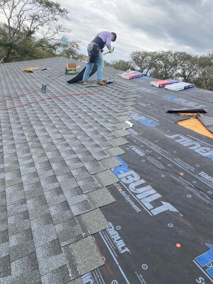 Roof leak