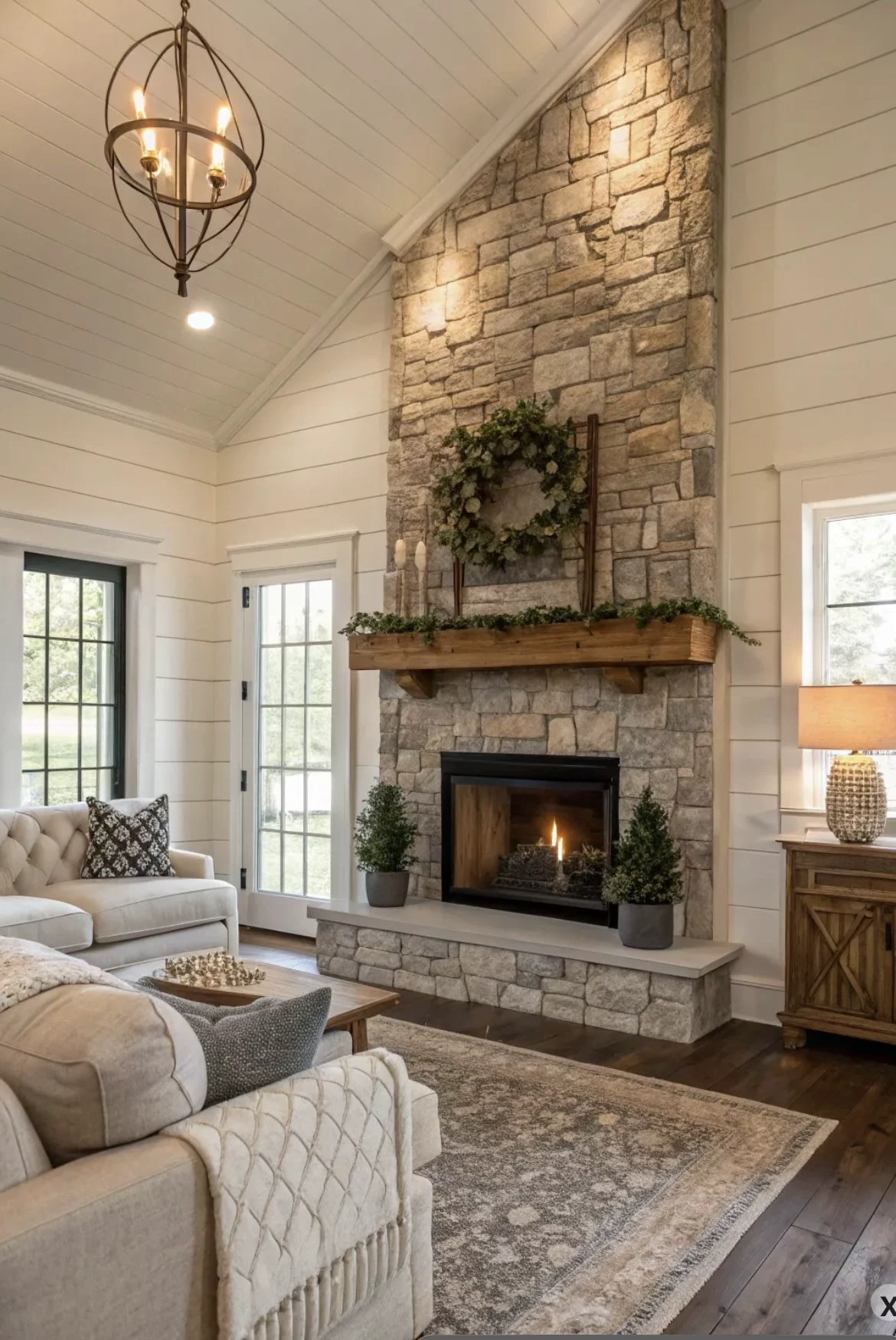 gas fireplace