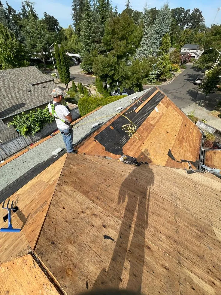 The Quick Guys performing a roof inspection in Westchester County NY