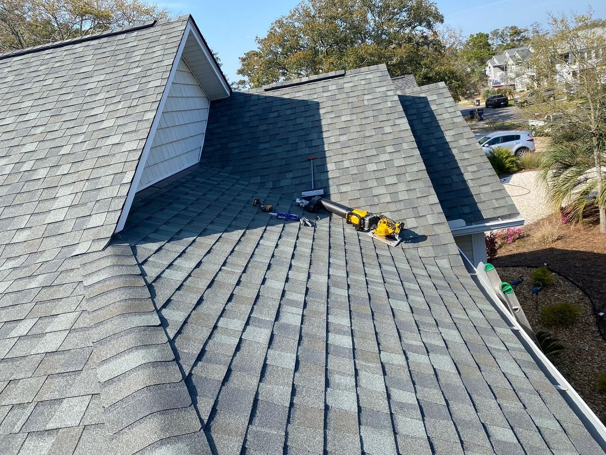 Shingle roof