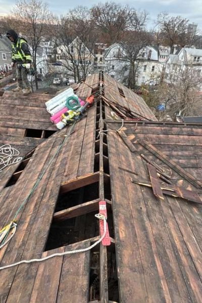 Roof replacement project - Exterior Home Improvement Projects Bronx NY